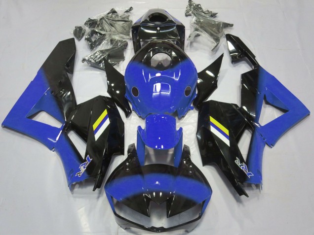 Lojas Carenagens Moto Honda CBR600RR 2013-2023 - Azul Preto Brilhante Branco Amarelo