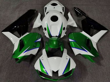 Lojas Carenagens Moto Honda CBR600RR 2013-2023 - Branco Verde Azul Preto Brilhante