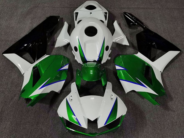 Lojas Carenagens Moto Honda CBR600RR 2013-2023 - Branco Verde Azul Preto Brilhante