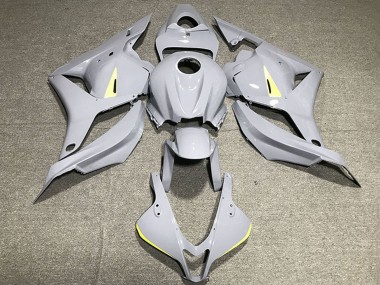 Lojas Carenagem Moto Honda CBR600RR 2009-2012 - Nardo Cinzento Amarelo