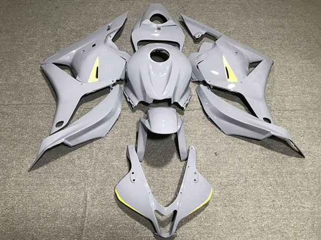 Lojas Carenagem Moto Honda CBR600RR 2009-2012 - Nardo Cinzento Amarelo