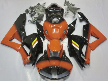 Lojas Carenagens Moto Honda CBR600RR 2013-2023 - Laranja Preto Brilhante Branco Amarelo