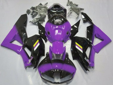 Lojas Carenagens Moto Honda CBR600RR 2013-2023 - Roxo Preto Brilhante Branco Amarelo