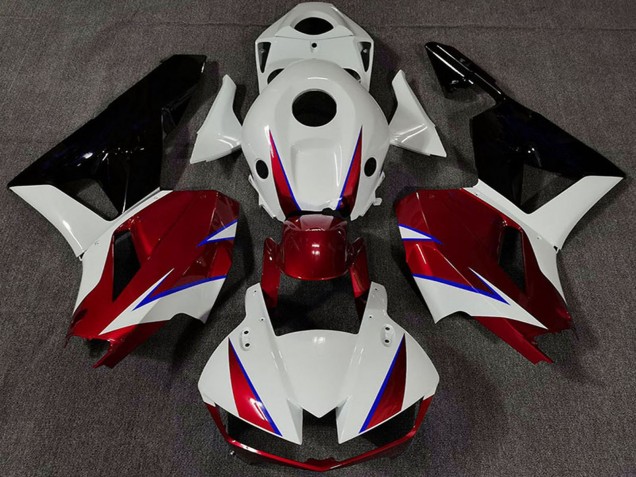 Lojas Carenagens Moto Honda CBR600RR 2013-2023 - Branco Vermelho Azul Preto Brilhante
