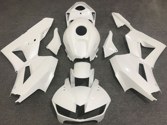 Lojas Carenagens Moto Honda CBR600RR 2013-2023 - Branco Brilhante