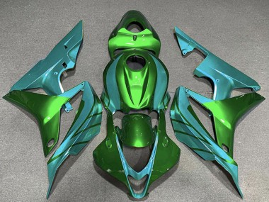 Lojas Carenagens Moto Honda CBR600RR 2007-2008 - Verde Azul Petróleo