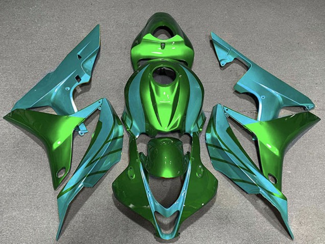 Lojas Carenagens Moto Honda CBR600RR 2007-2008 - Verde Azul Petróleo