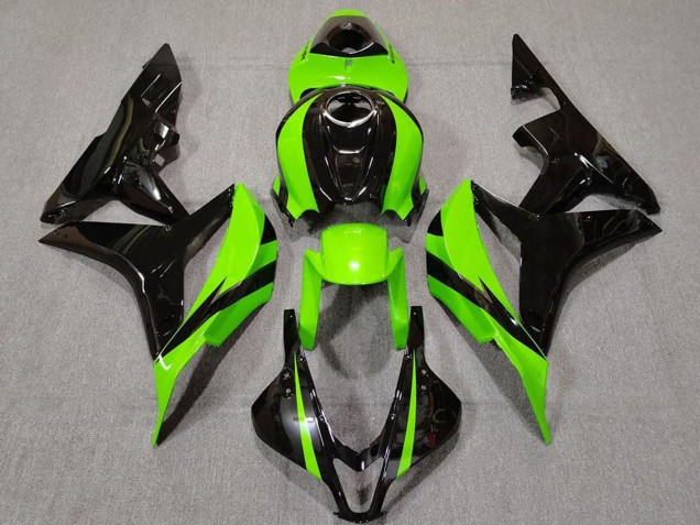 Lojas Carenagem Moto Honda CBR600RR 2007-2008 - Verde Preto Brilhante