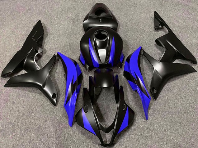 Lojas Carenagem Moto Honda CBR600RR 2007-2008 - Azul Preto Fosco
