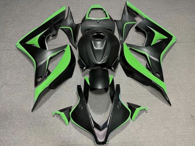 Lojas Carenagem Moto Honda CBR600RR 2007-2008 - Verde Preto Fosco