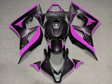 Lojas Carenagens Moto Honda CBR600RR 2007-2008 - Rosa Preto Fosco