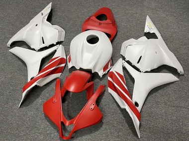 Lojas Carenagens Moto Honda CBR600RR 2009-2012 - Branco Vermelho