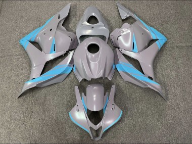 Lojas Carenagens Moto Honda CBR600RR 2009-2012 - Nardo Cinzento Azul Claro