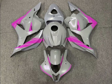 Lojas Carenagens Moto Honda CBR600RR 2009-2012 - Nardo Cinzento Rosa