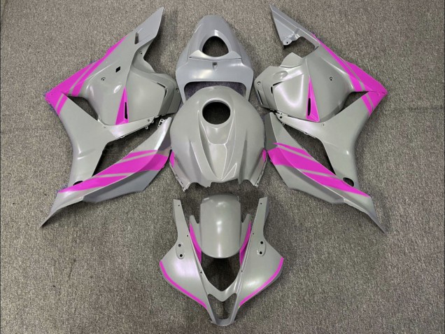 Lojas Carenagens Moto Honda CBR600RR 2009-2012 - Nardo Cinzento Rosa