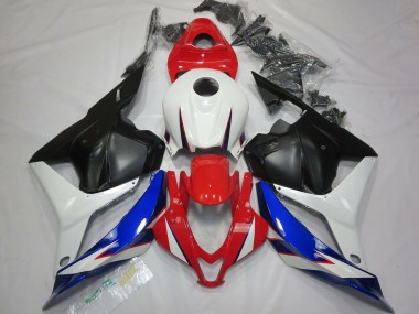 Lojas Carenagens Moto Honda CBR600RR 2009-2012 - Branco Vermelho Azul Preto OEM Estilo