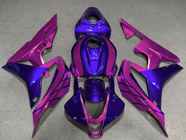 Lojas Carenagens Moto Honda CBR600RR 2007-2008 - Azul Rosa