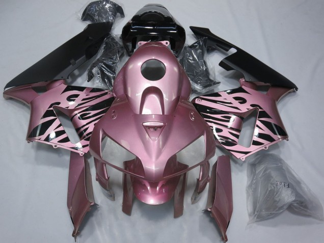 Lojas Carenagens Moto Honda CBR600RR 2005-2006 - Rose Rosa Chama