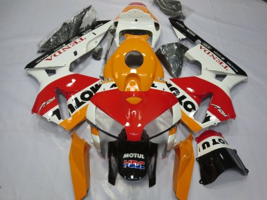 Lojas Carenagens Moto Honda CBR600RR 2005-2006 - Branco Repsol