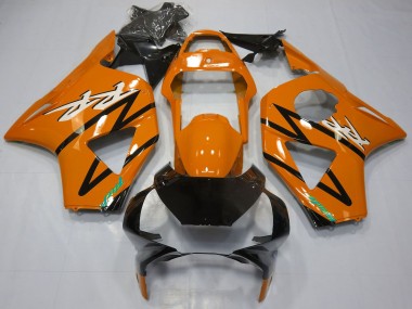 Lojas Carenagens Moto Honda CBR954RR 2002-2003 - Laranja Preto Brilhante