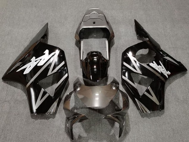 Lojas Carenagens Moto Honda CBR954RR 2002-2003 - Prata Preto Brilhante