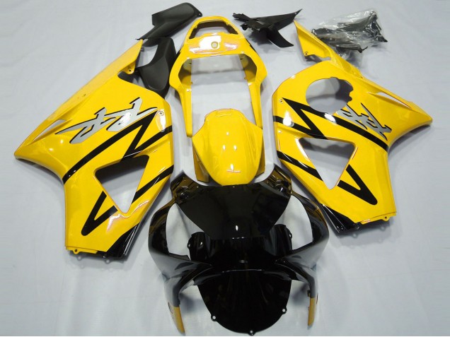 Lojas Carenagens Moto Honda CBR954RR 2002-2003 - Amarelo Preto Brilhante CBR Estilo