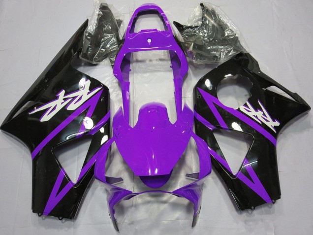 Lojas Carenagens Moto Honda CBR954RR 2002-2003 - Roxo Preto Brilhante