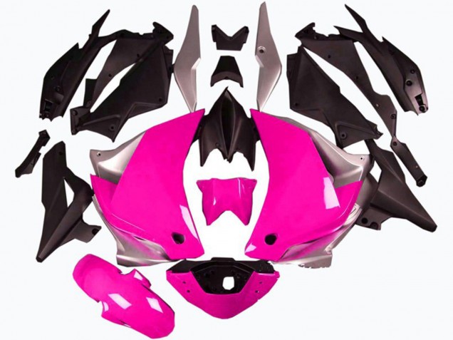 Lojas Carenagens Moto Honda CBR250RR 2011-2015 - Prata Rosa