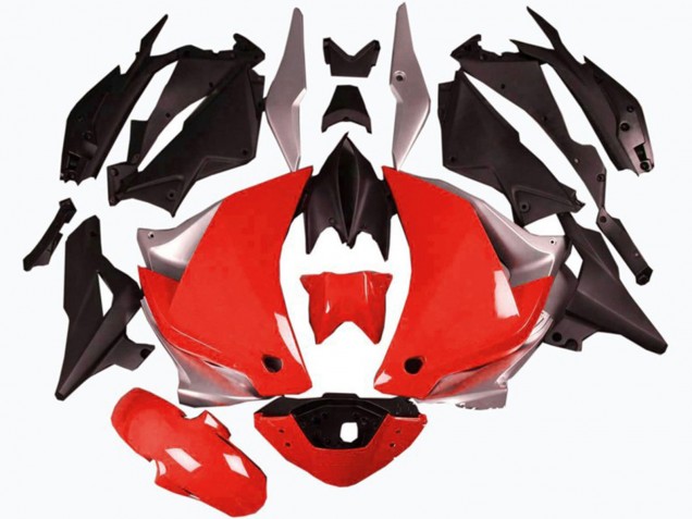 Lojas Carenagens Moto Honda CBR250RR 2011-2015 - Prata Vermelho