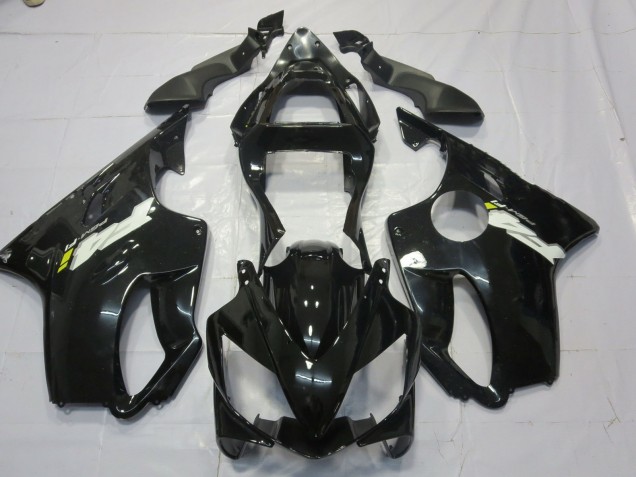 Lojas Carenagens Moto Honda CBR600 F4i 2001-2003 - Preto Brilhante