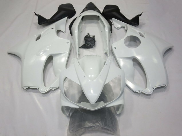 Lojas Carenagens Moto Honda CBR600 F4i 2004-2007 - Branco Pérola
