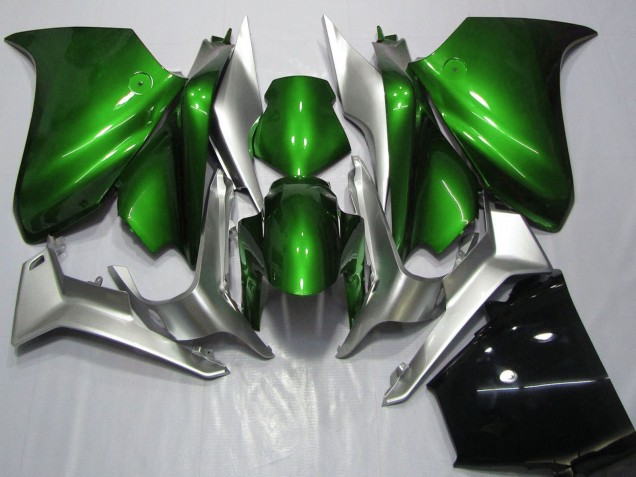 Lojas Carenagens Moto Honda VFR 1200 2010-2014 - Prata Verde