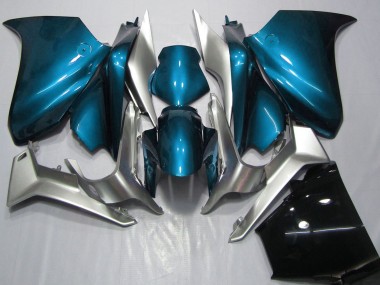 Lojas Carenagens Moto Honda VFR 1200 2010-2014 - Prata Azul Claro