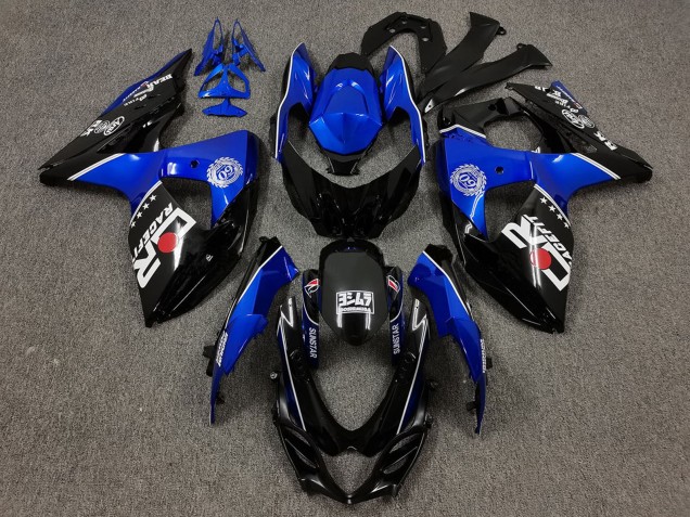 Lojas Carenagens Moto Suzuki GSXR 1000 2009-2016 - Preto Azul