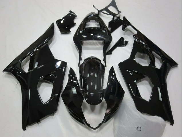 Lojas Carenagens Moto Suzuki GSXR 1000 2003-2004 - Preto Brilhante