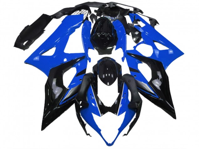 Lojas Carenagem Moto Suzuki GSXR 1000 2005-2006 - Azul Preto Brilhante