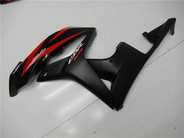 Lojas Carenagens Moto Honda CBR600RR 2007-2008 - Vermelho Preto Fosco Decalques