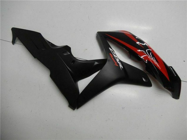 Lojas Carenagens Moto Honda CBR600RR 2007-2008 - Vermelho Preto Fosco Decalques