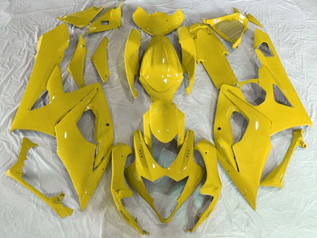 Lojas Carenagens Moto Suzuki GSXR 1000 2005-2006 - Amarelo Brilhante