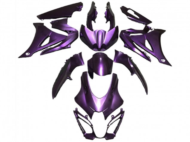 Lojas Carenagens Moto Suzuki GSXR 1000 2017-2024 - Roxo Fosco
