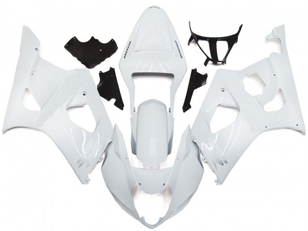 Lojas Carenagens Moto Suzuki GSXR 1000 2003-2004 - Branco Brilhante