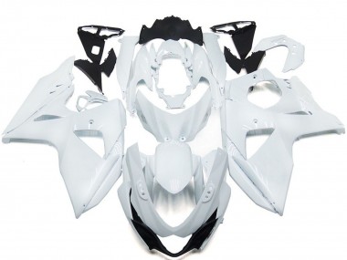 Lojas Carenagens Moto Suzuki GSXR 1000 2009-2016 - Branco Brilhante