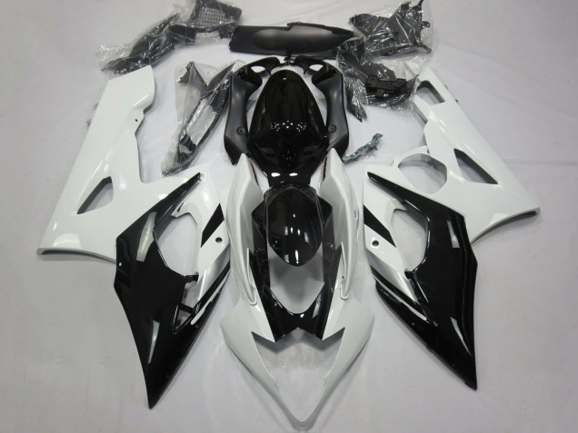 Lojas Carenagens Moto Suzuki GSXR 1000 2005-2006 - Branco Preto Prata