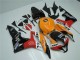 Lojas Carenagem Moto Honda CBR600RR 2007-2008 - Laranja Branco Vermelho Preto Brilhante Repsol