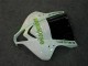 Lojas Carenagem Moto Honda CBR600RR 2007-2008 - Branco Verde Preto Brilhante Hannspree