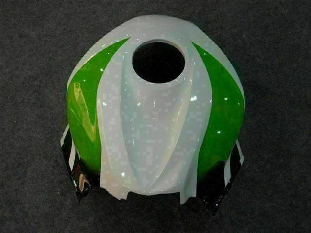Lojas Carenagem Moto Honda CBR600RR 2007-2008 - Branco Verde Preto Brilhante Hannspree