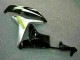 Lojas Carenagem Moto Honda CBR600RR 2007-2008 - Branco Verde Preto Brilhante Hannspree