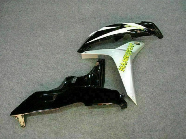 Lojas Carenagem Moto Honda CBR600RR 2007-2008 - Branco Verde Preto Brilhante Hannspree