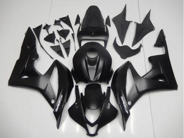 Lojas Carenagem Moto Honda CBR600RR 2007-2008 - Preto Fosco