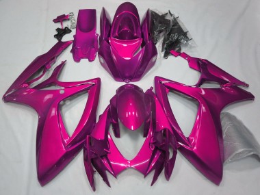 Lojas Carenagens Moto Suzuki GSXR 600 / GSXR 750 2006-2007 - Rosa